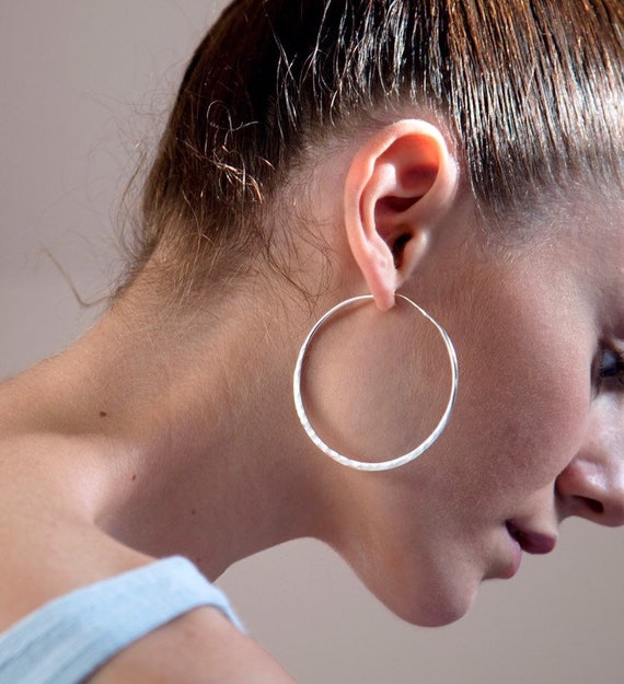 Classic Hoop Earrings - Men's Classic Gold Hoops - JAXXON