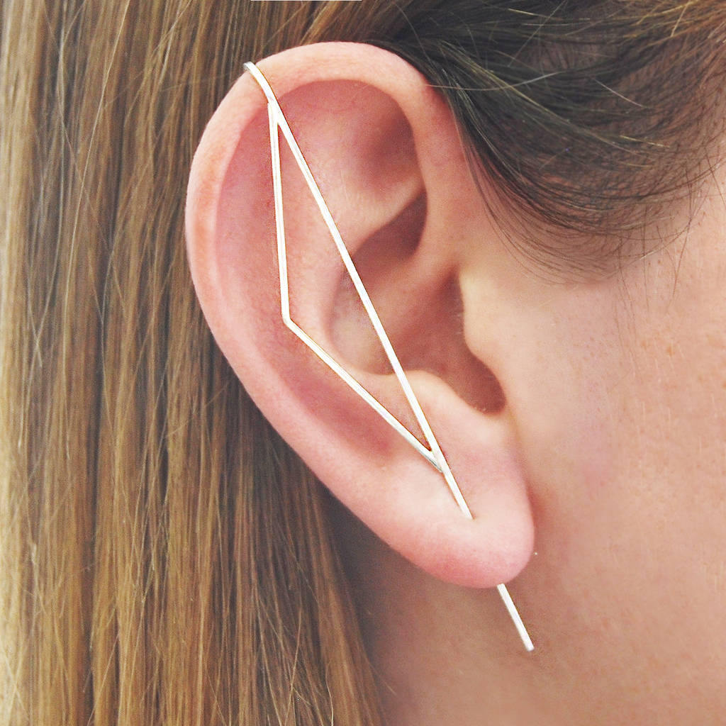 Geometric ear sale cuffs