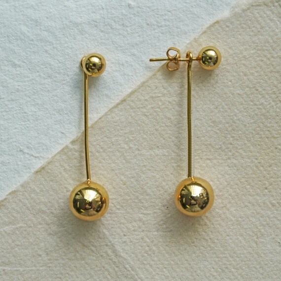 Long ear studs deals