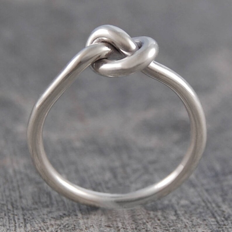 Rings Sterling Silver Ring 925 Silver Friendship Knot - Etsy