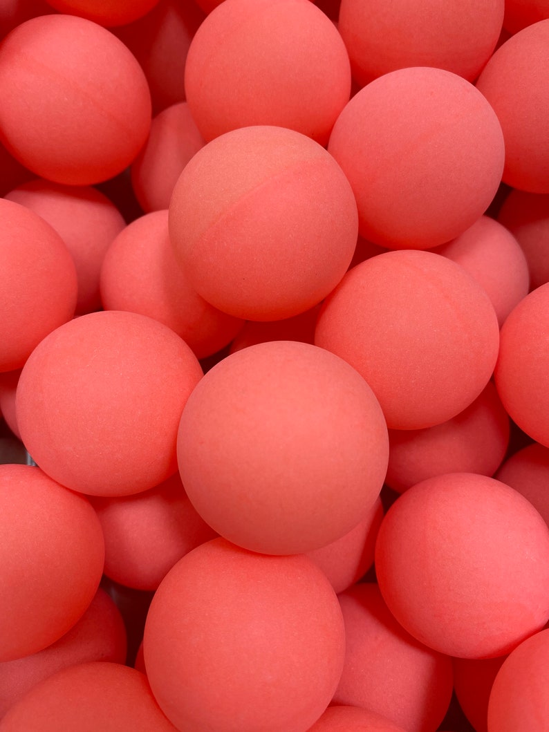 High-Quality 40 mm Ping Pong/Table Tennis Balls with FREE Shipping 6 Color Options image 2