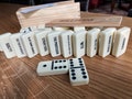 Personalized Jumbo Domino Set with Engraved Wooden Box