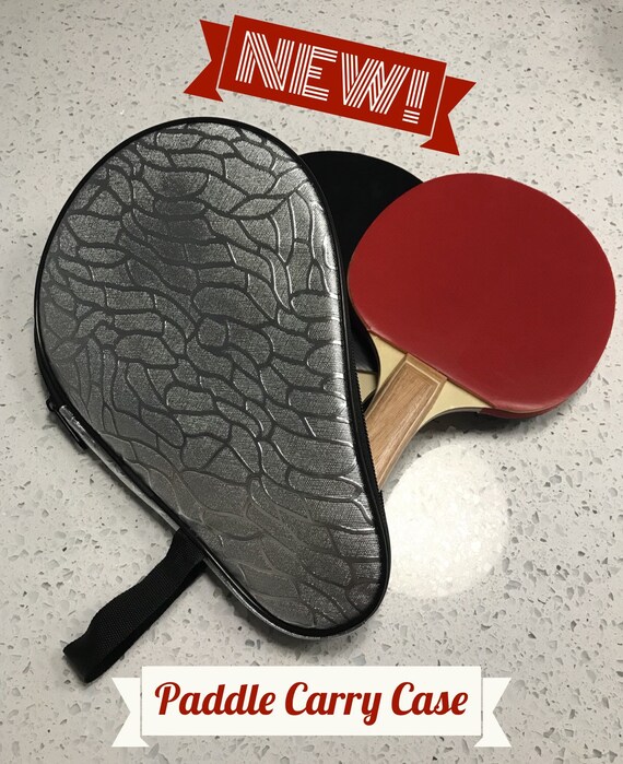 Set Of 2 Ping Pong Paddles Personalized Black Red With Etsy