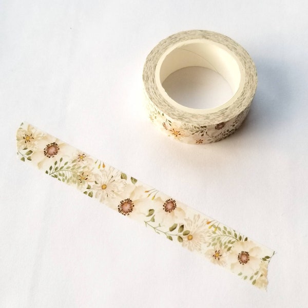 Delicate Flowers Washi Tape