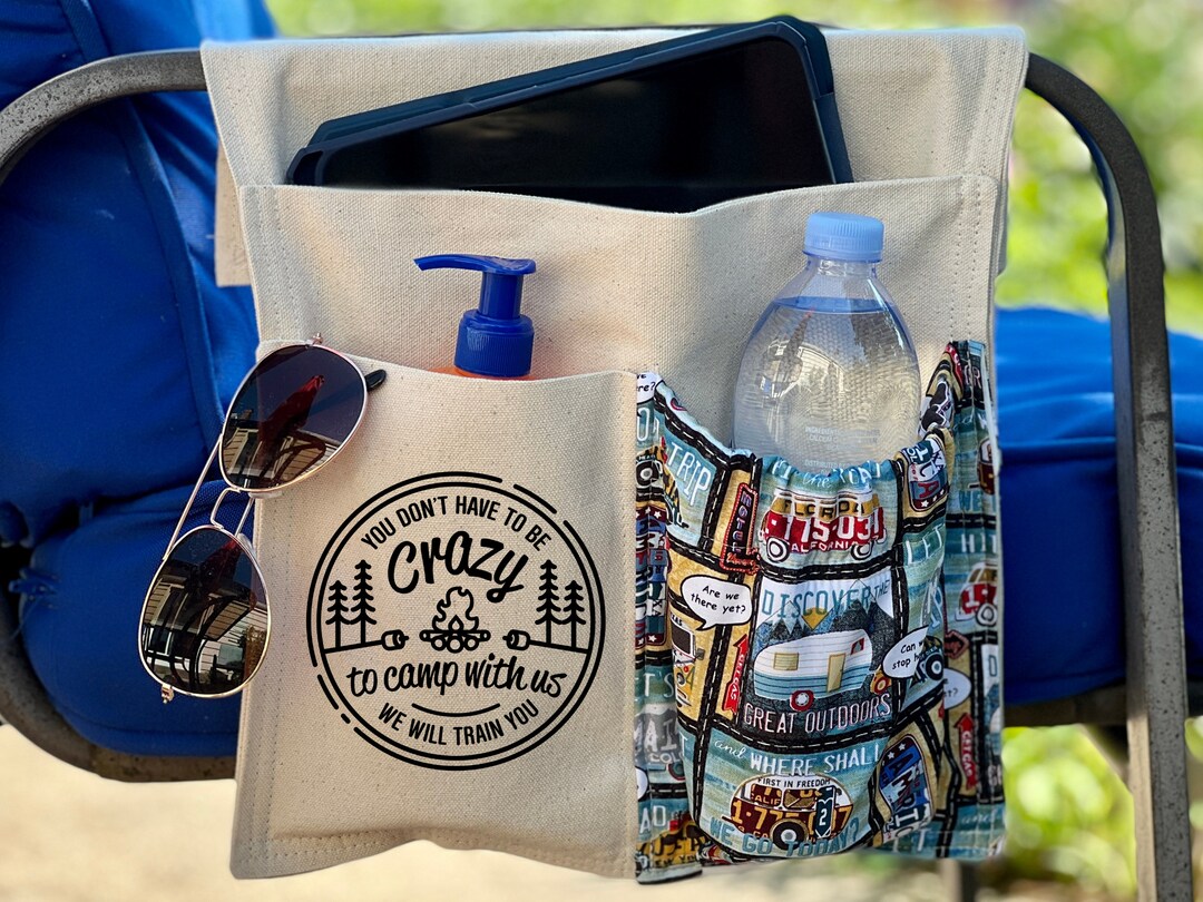 Chair Caddy, Camping Chair Caddy, Lounge and Beach Chair Caddy, You Don