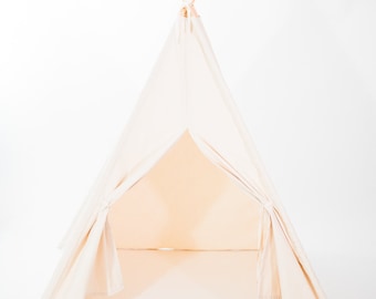 Organic Canvas Kids Teepee Tent, Five Sizes Available