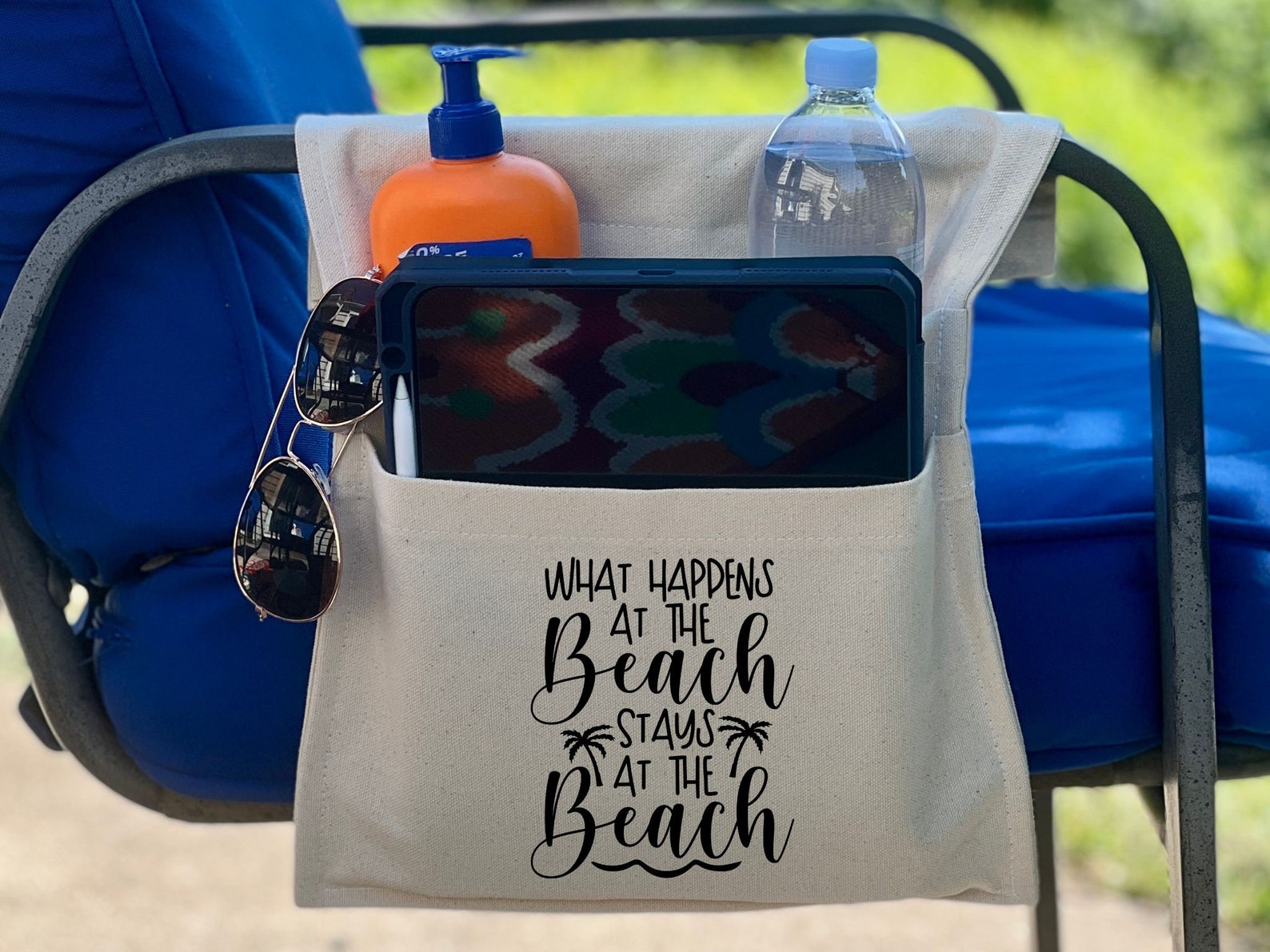 Beach Chair Caddy for Lounge Chairs Beach Chairs Camping Etsy