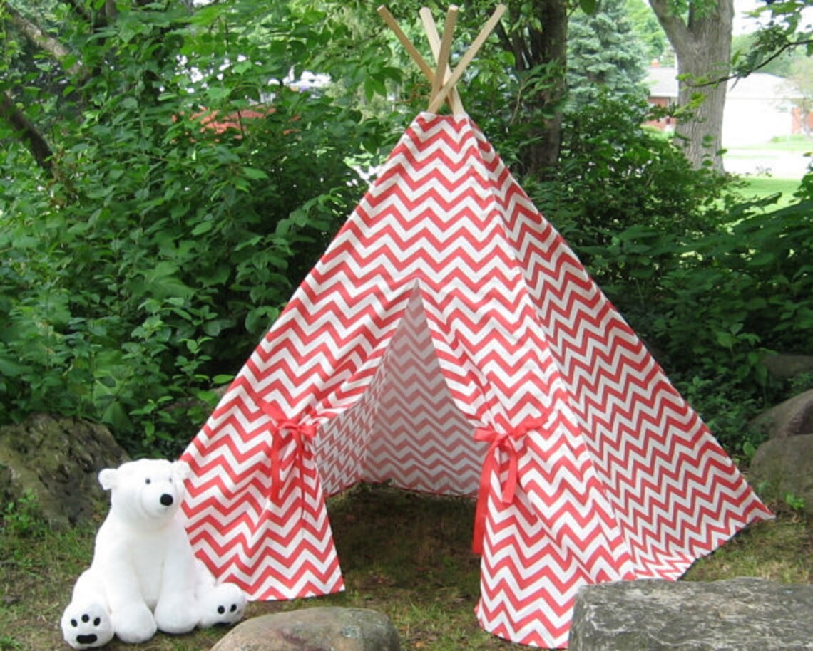 Simplicity Teepee Pattern Teepee Pattern for Chevron Fabrics or Fabrics With Large, Directional ...