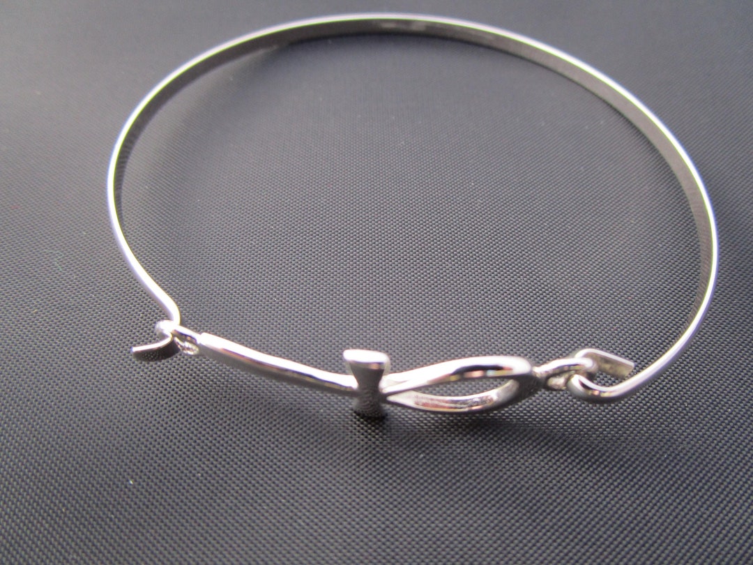 Beautiful Ankh .925 Silver Bangle, Key of Life,, Crux Ansata, Magical ...