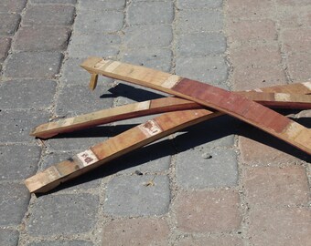 Wine barrel staves/ oak staves/ barrel staves/ staves/ wood staves/ wood boards/ wood/ wine