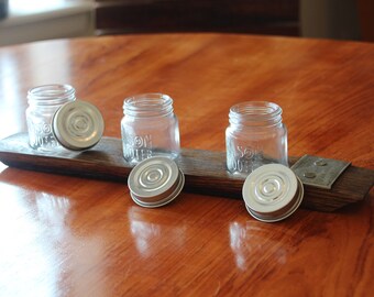 Moonshine Starter Kit – Small Mason Jar, Rustic Man Cave Decor - Etsy