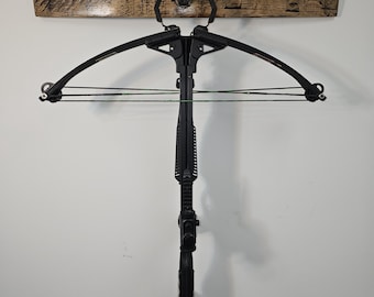 Whiskey Barrel Bow Holder: Wall Mount Archery Rack, USA Handmade