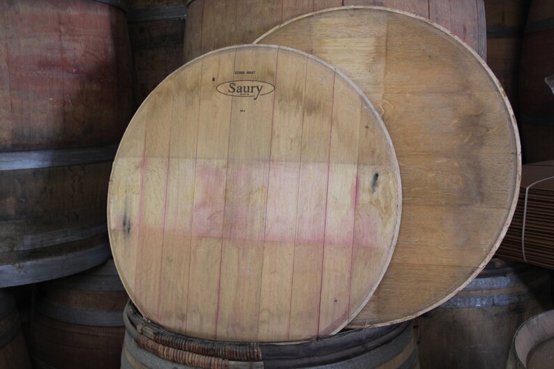 Reclaimed Wine Barrel Head/ Wine Barrel Head/ Barrel Head/ Etsy