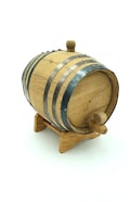 Personalized Oak Whiskey Aging Barrel - 1-2 Liter Mini Cask for Home Spirits - Groomsman Gift