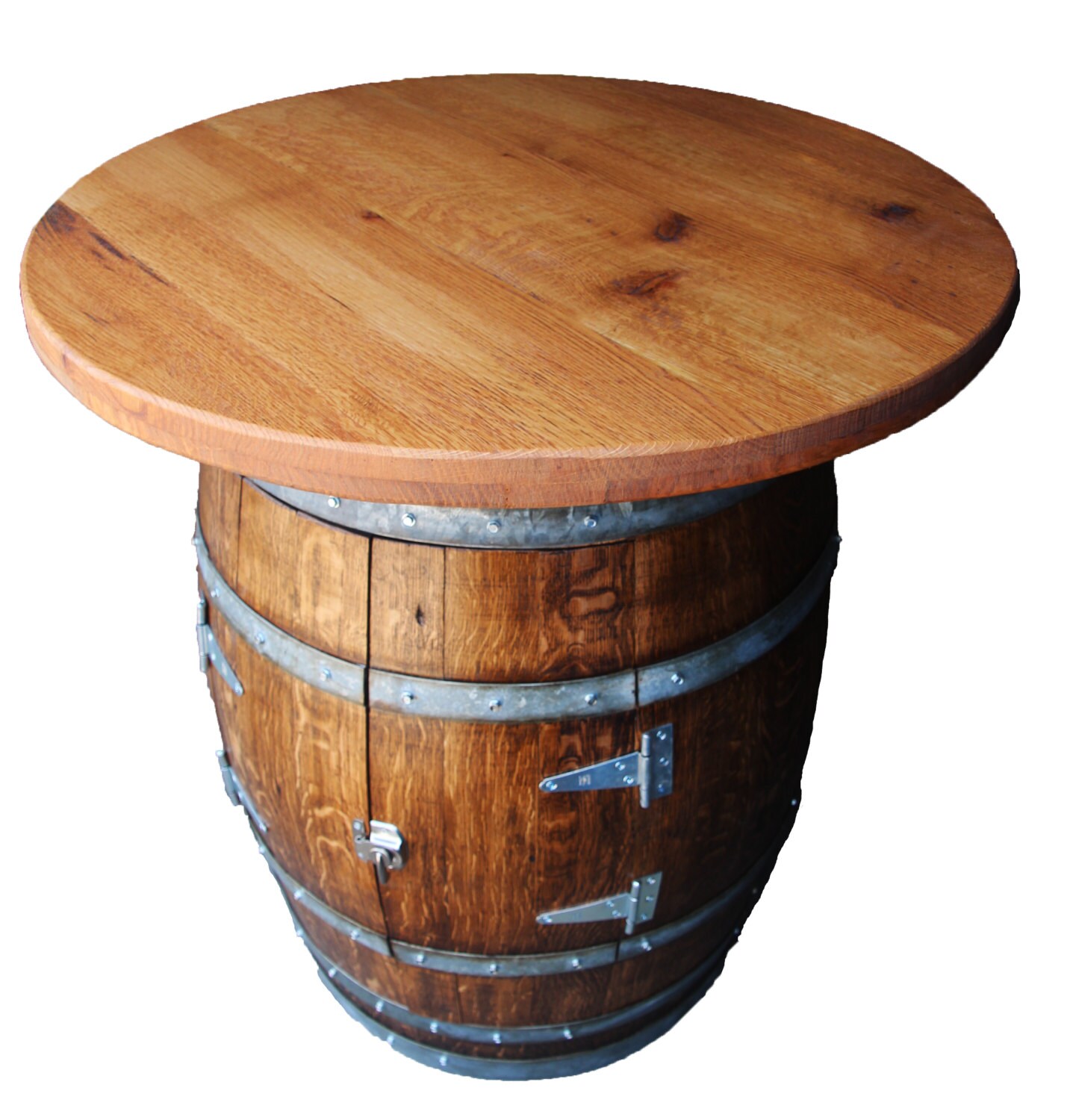 Wine Barrel Bottle Table/ Wine Bottle Bar/ Etsy