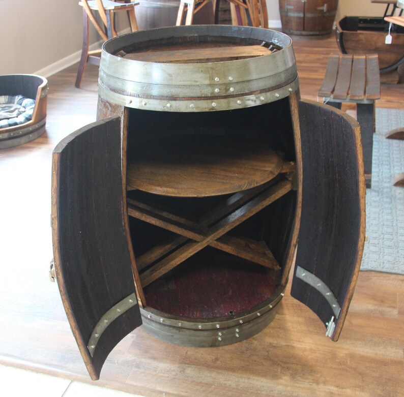 Wine Barrel Bottle Wine Bottle Bar/ Wine Storage Etsy
