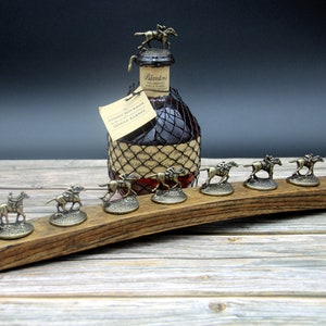 Blantons Bourbon Stopper Display for Collectors | Authentic Bourbon Barrel Stave | Handmade in USA