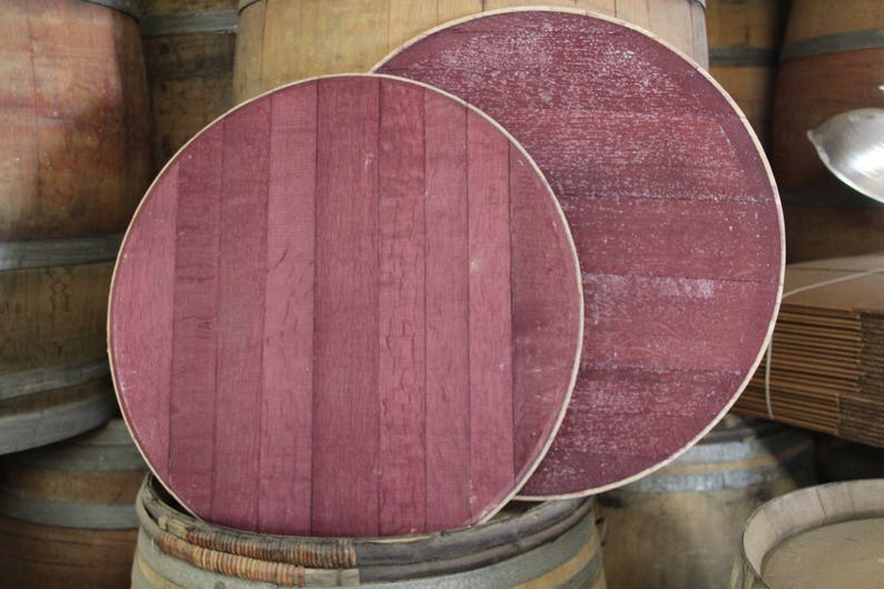 Reclaimed Wine Barrel Head/ Wine Barrel Head/ Barrel Head/ Etsy