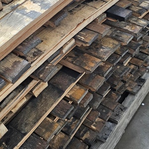 Reclaimed Whiskey & Wine Barrel Staves: DIY Wood for Furniture, Crafts and Woodturning Projects