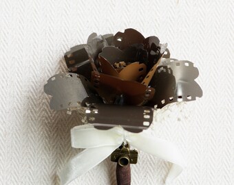 Film Rose Boutonniere