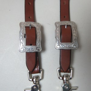 Mens Premium Leather Suspenders image 7