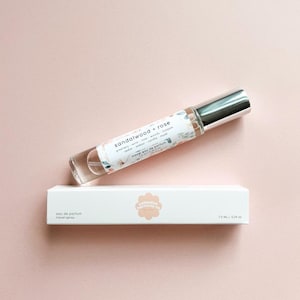 sandalwood + rose | travel eau de parfum | perfume travel mist | fresh fragrances