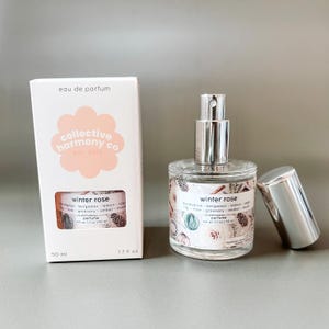 winter rose | hand poured perfume | eau de parfum | winter fragrances
