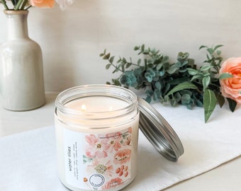 water lilies | soy wax candle | vegan + natural ingredients