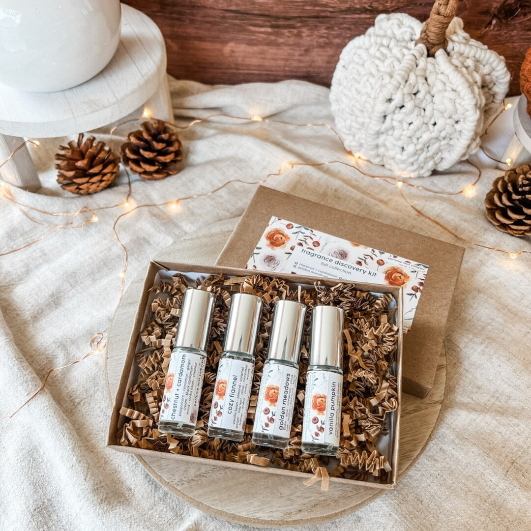 Fall Perfume Discovery Kit Mini Eau De Parfum Sample Mist Etsy
