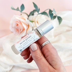secret garden | perfume oil roller | hand poured perfume oil