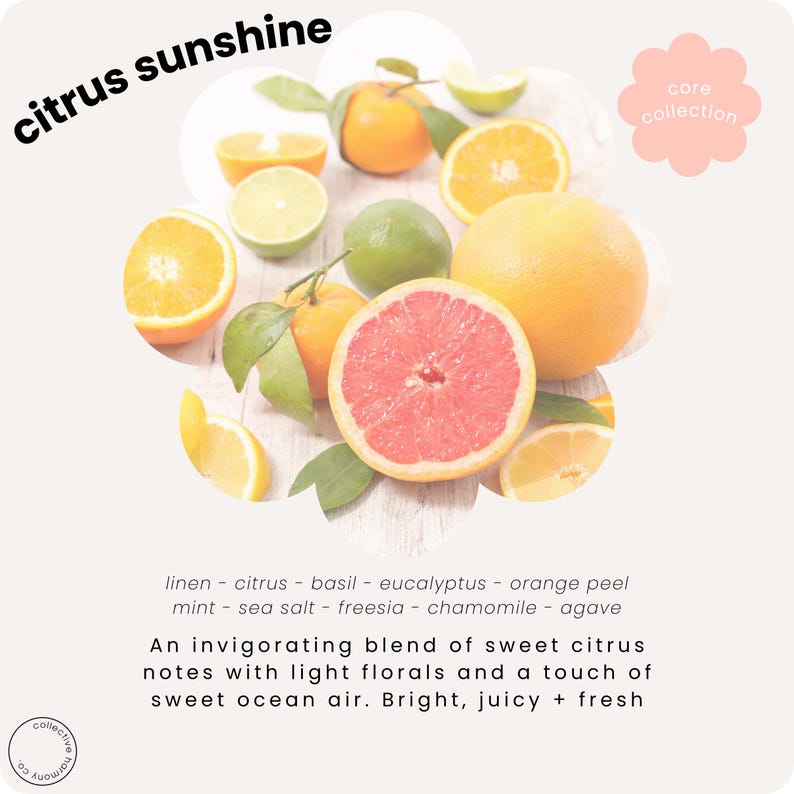 Citrus Sunshine Room & Linen Spray: Sweet Citrus Scent - 8 oz image 6