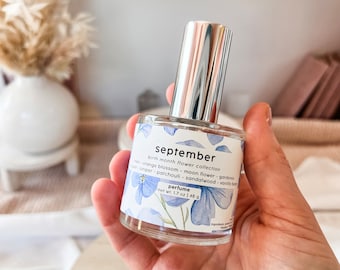 September Birth Month Flower Perfume - Linen, Orange Blossom, Sandalwood - 1.7 oz