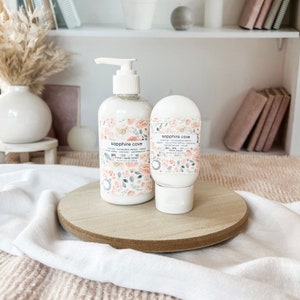 sapphire cove | shea + aloe vera body butter | hand poured body lotion