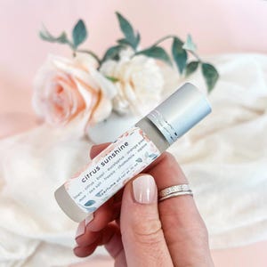 citrus sunshine | perfume oil roller | hand poured perfume oil