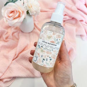 Citrus Sunshine Room & Linen Spray: Sweet Citrus Scent - 8 oz image 3
