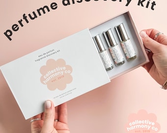 Perfume Discovery Set: Eau De Parfum Sample set, birthday gifts for her, mother's day, women's fragrance