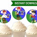 Pirate Party Cupcake Toppers, Printable Toppers - Etsy