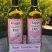 Valentine's Day Printable Wine Bottle Labels Spotty | Etsy