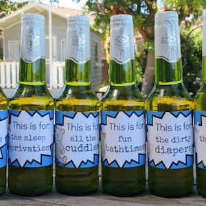 New Dad Gift / Printable Beer Labels