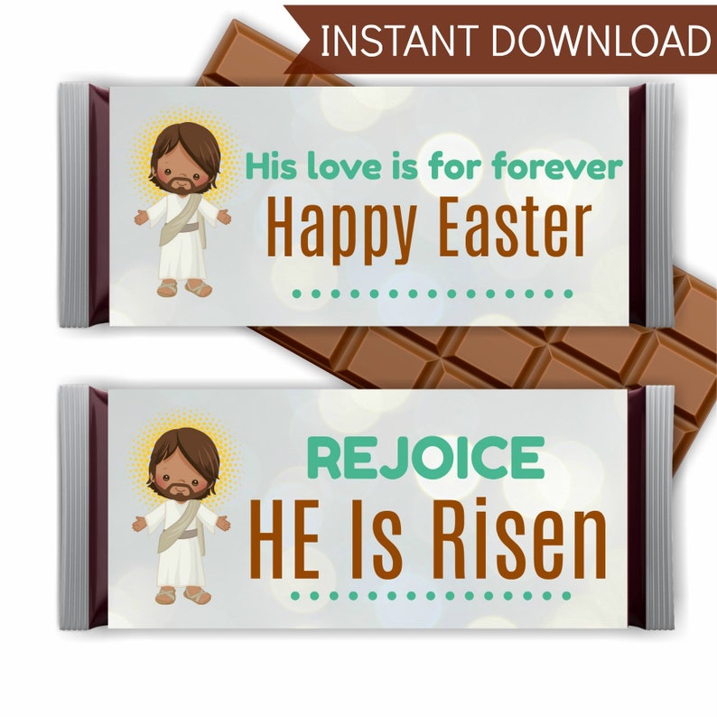 Free Printable Religious Easter Candy Wrappers