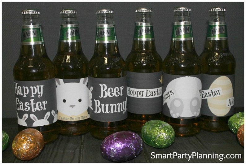 Easter Beer Labels / Printable Labels photo about Printable Beer Labels named Easter Beer Labels / Printable Labels