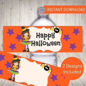 Halloween Water Bottle Labels FREE Halloween Invitation, Printable ...