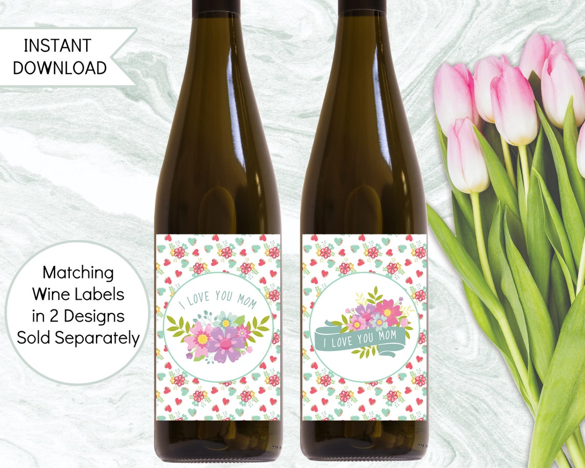 Printable Candy Bar Wrappers for Mom Mother's Day Gift - Etsy