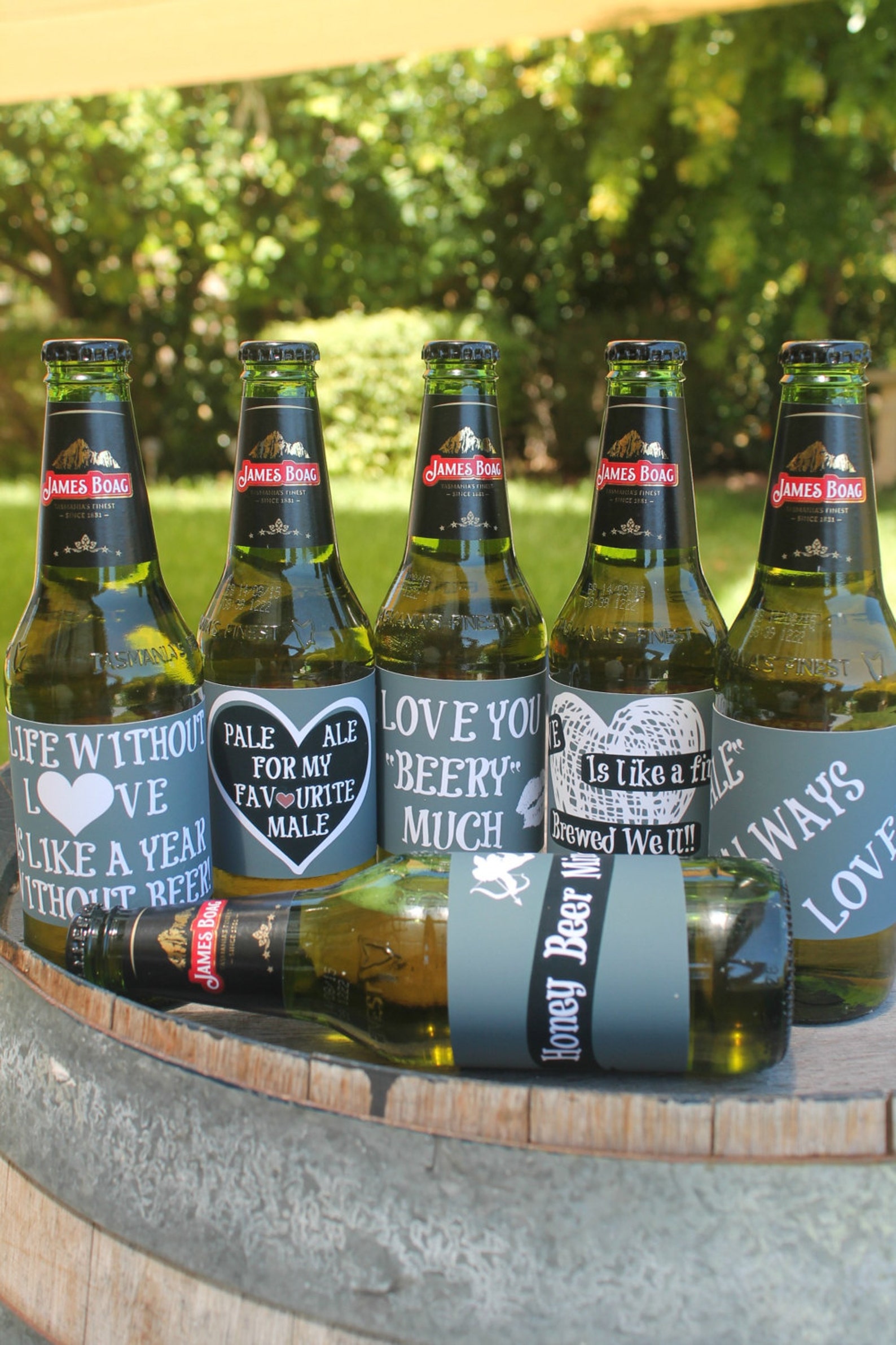 Valentines Day Printable Beer Labels Beer Gift Chalk Board - Etsy Australia