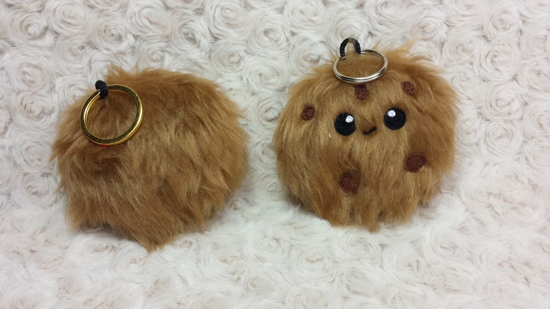 Plush Chocolate Chip Cookie Keyring Keychain Bag Charm | Etsy