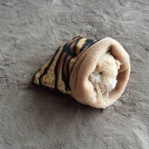 Snuggle sack pocket pouch cosy bed bag Hamster,Gerbil,Dwarf hamster,mouse Pet. image 2