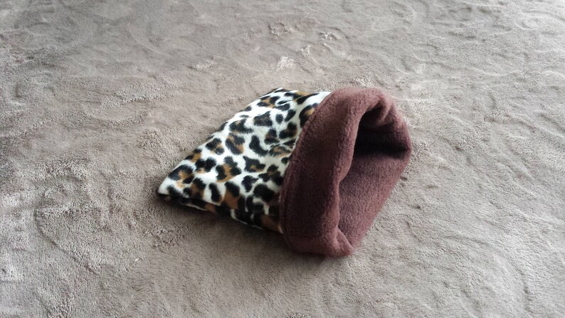 Snuggle sack pocket pouch cosy bed bag Hamster,Gerbil,Dwarf hamster,mouse Pet. image 5