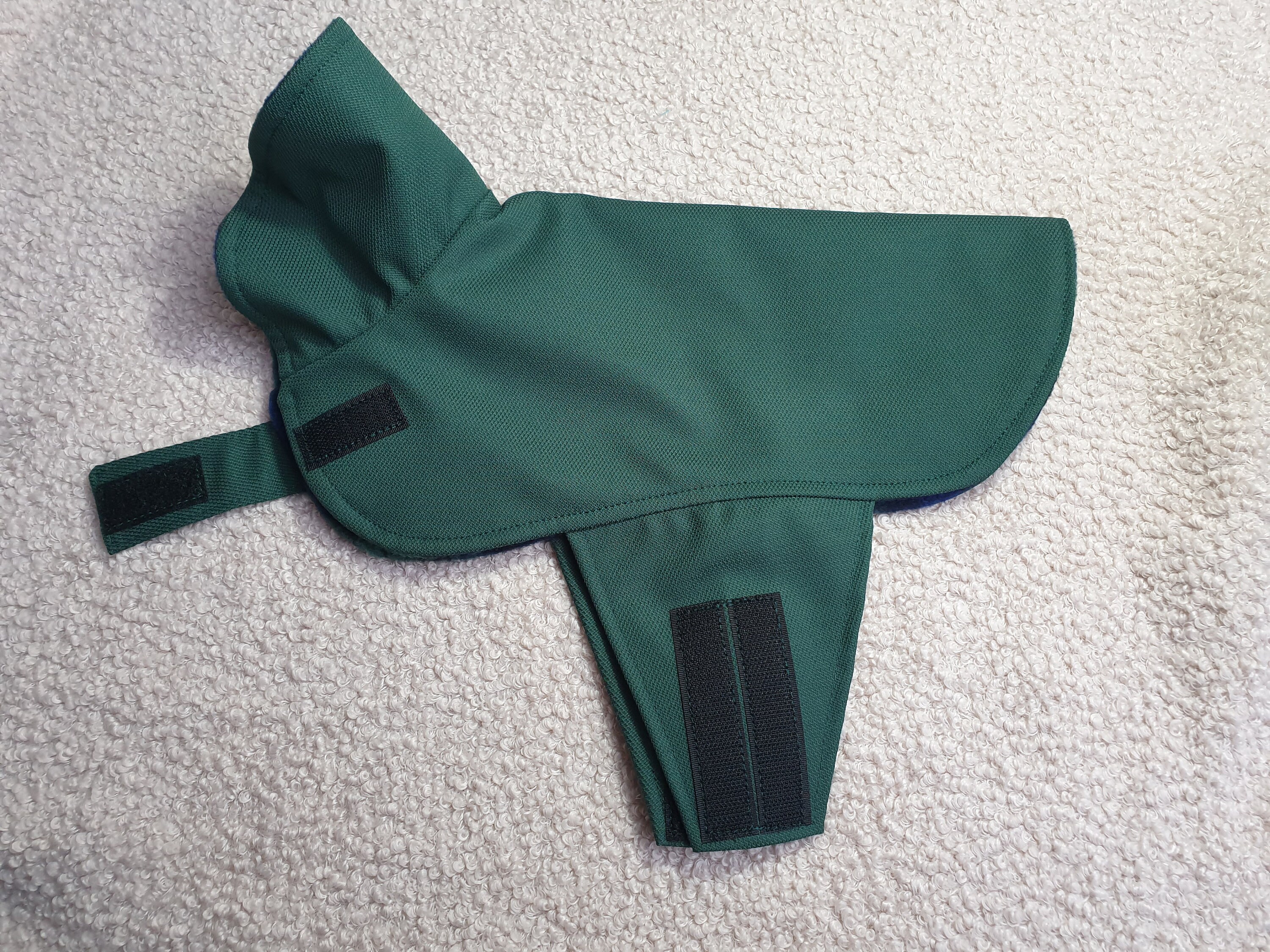 Waterproof fleece lined dog puppy coat jacket Bottle green Etsy