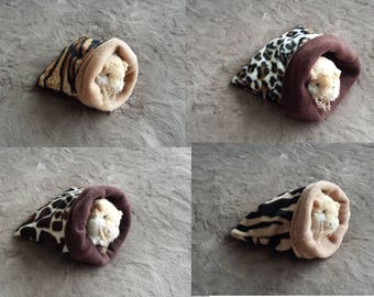 Snuggle sack pocket pouch cosy bed bag Hamster,Gerbil,Dwarf hamster,mouse Pet.