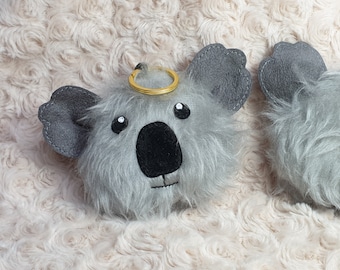 Plush Koala keyring, keychain, bag charm, gift, cute plushie.
